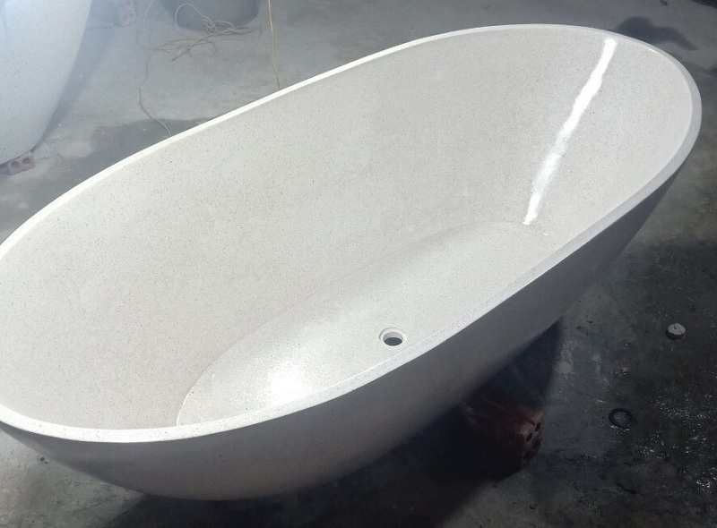 Bồn Tắm Đá Mài Terrazzo – Xu Hướng Nội Thất Cao Cấp và Thân Thiện