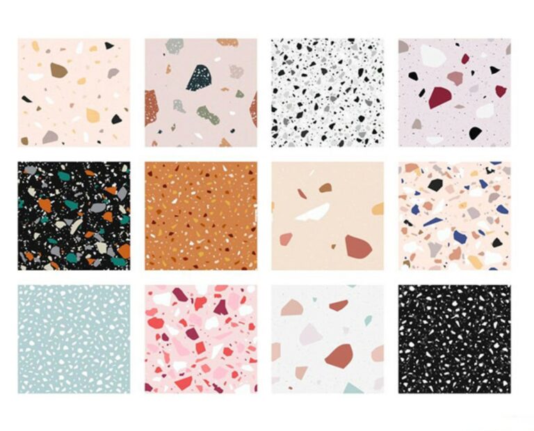 Đá Mài Terrazzo Từ Vụn Đá Quý – Sự Kết Hợp Sang Trọng và Bền Vững